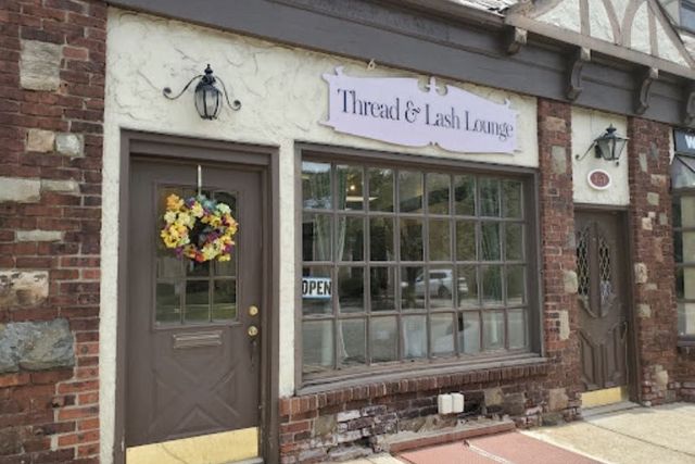 The Thread & Lash Lounge storefront on Valley Road, Montclair.